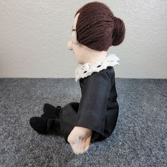 RBG Ruth Ginsburg Little Thinker Plush Doll 13.5" Unemployed Philosophers 2021 - Picture 5 of 6